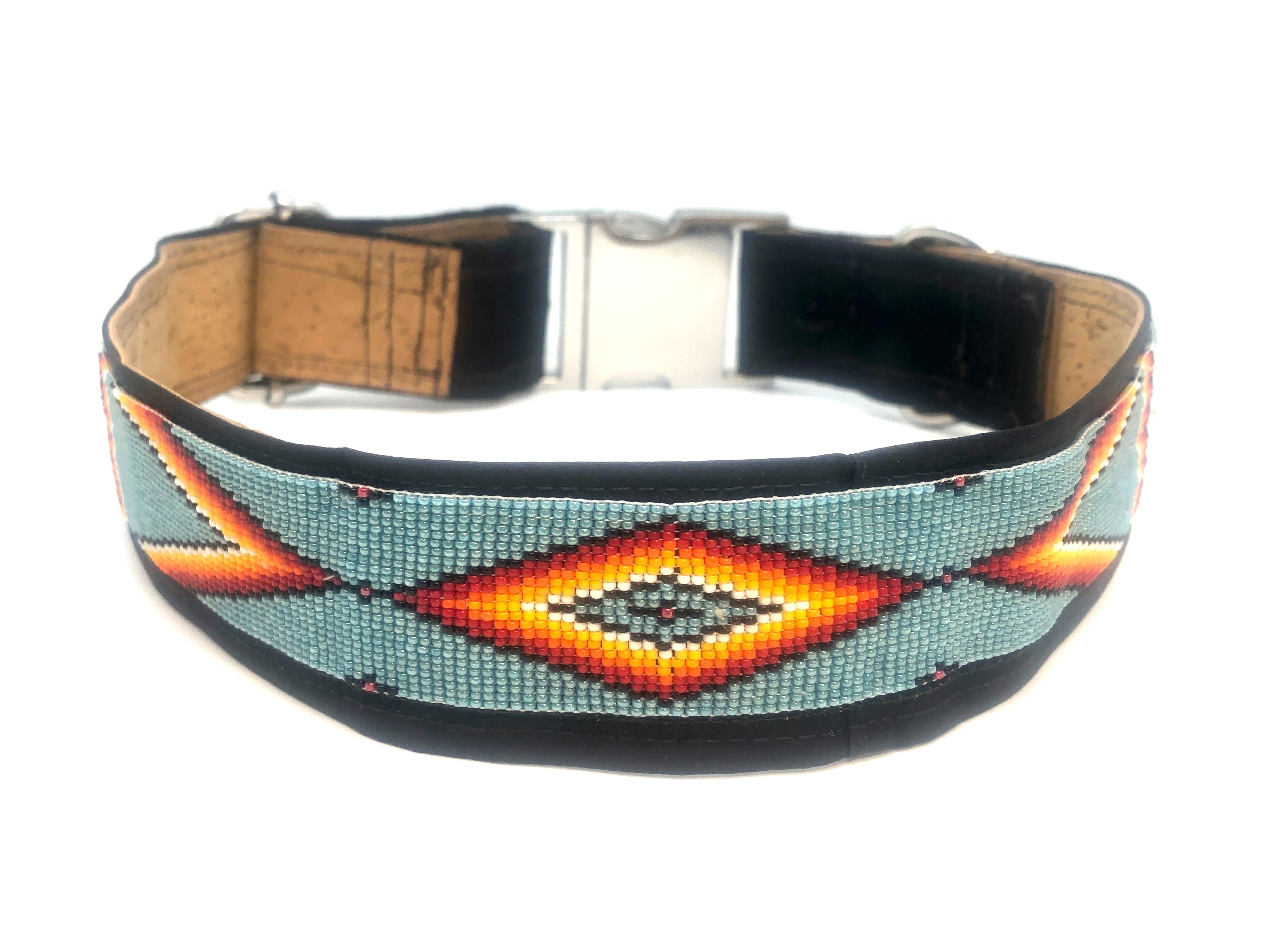 Eco-Friendly Cork, Upcycled Gore-Tex & Hand-Beaded Collar - Little Pine Lifestyle and Apparel