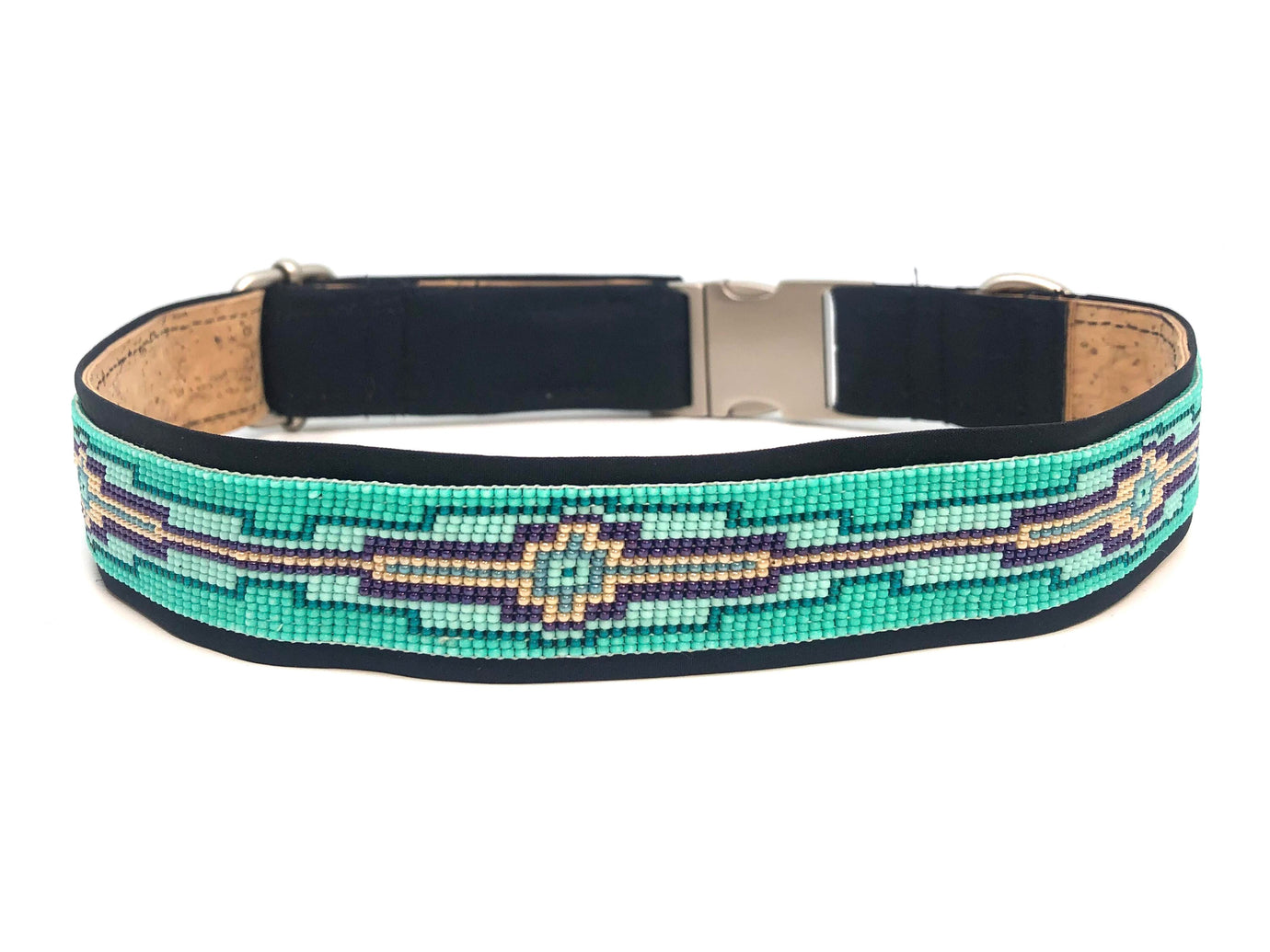 Eco-Friendly Cork, Upcycled Gore-Tex & Hand-Beaded Collar - Little Pine Lifestyle and Apparel