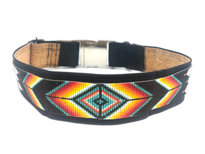 Eco-Friendly Cork, Upcycled Gore-Tex & Hand-Beaded Collar - Little Pine Lifestyle and Apparel