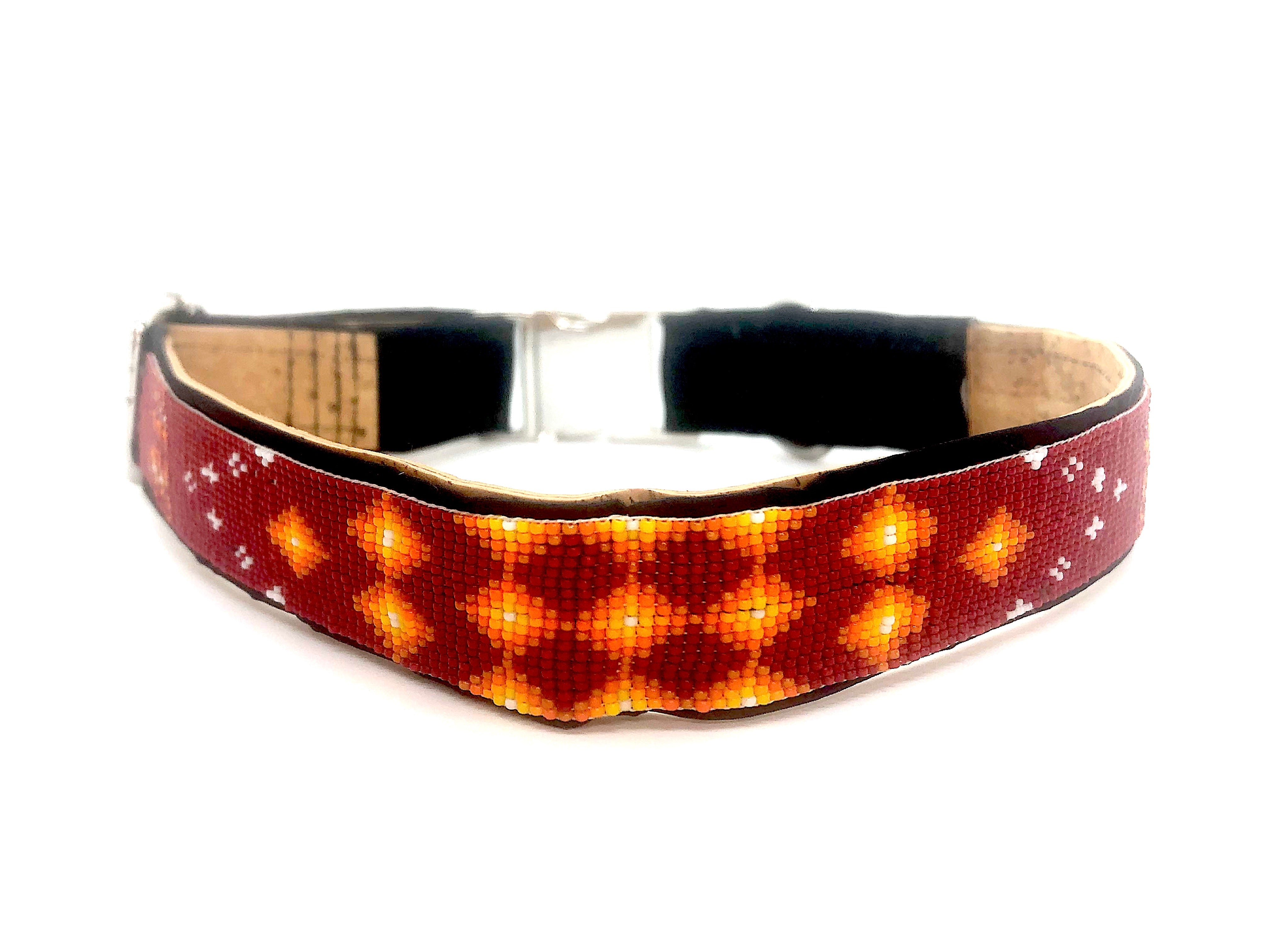 Eco-Friendly Cork, Upcycled Gore-Tex & Hand-Beaded Collar - Little Pine Lifestyle and Apparel