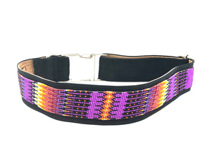 Eco-Friendly Cork, Upcycled Gore-Tex & Hand-Beaded Collar - Little Pine Lifestyle and Apparel