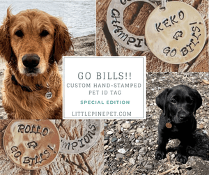 Custom Dog Tag - Handstamped Steel Washer ID for Pets
