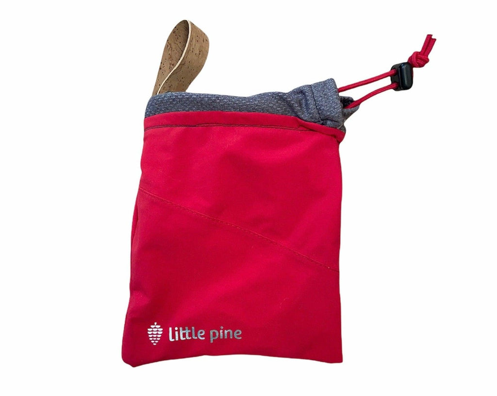Eco-Friendly Cork & Upcycled Gore-Tex Treat Pouch - Little Pine Lifestyle and Apparel